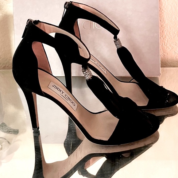 Jimmy Choo “Viola” 4inch stiletto: $200 - Picture 2 of 3